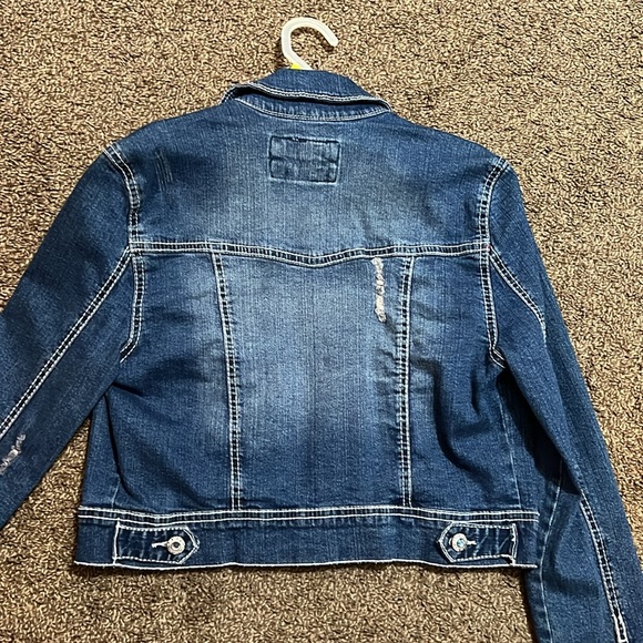 Amethyst blue Jean jacket - Picture 2 of 4
